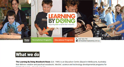 Desktop Screenshot of learningbydoing.com.au
